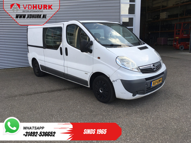 Opel Vivaro 2.0 CDTI 115pk L2 DC Dubbel Cabine EXPORT ONLY APK 01-2026/ 6 Pers./ Airco/ Trekhaak - Легковий фургон, Вантажопасажирський фургон: фото 1 Opel Vivaro 2.0 CDTI 115pk L2 DC Dubbel Cabine EXPORT ONLY APK 01-2026/ 6 Pers./ Airco/ Trekhaak - Легковий фургон, Вантажопасажирський фургон: фото 1