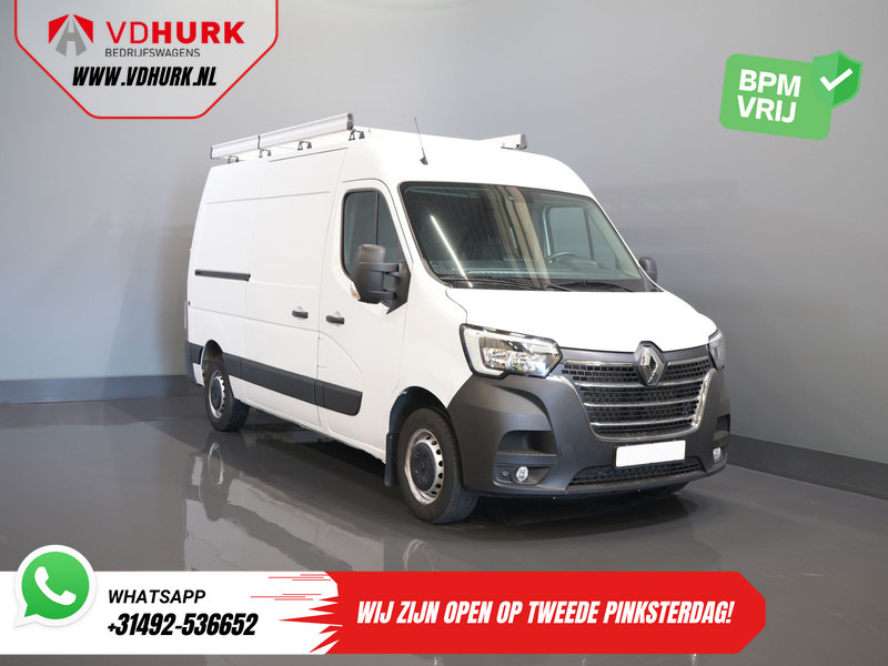 Renault Master 2.3 dCi 135 pk L2H2 BPM VRIJ! 2.5t Trekverm./ Climate/ Imperiaal + Ladder/ Standkachel/ Stoelverw./ PDC/ Trekhaak - Суцільнометалевий фургон: фото 1 Renault Master 2.3 dCi 135 pk L2H2 BPM VRIJ! 2.5t Trekverm./ Climate/ Imperiaal + Ladder/ Standkachel/ Stoelverw./ PDC/ Trekhaak - Суцільнометалевий фургон: фото 1