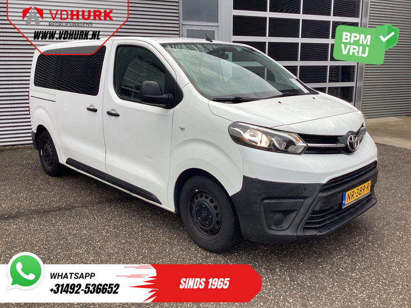 Toyota Proace Shuttle 1.6 D-4D Incl. BTW/BPM € 12.975,- EXPORT Kombi/ Combi/ 9 Pers./ 9P/ Shuttle/ Airco/ Cruise/ PDC/ Sidebars - Мікроавтобус, Пасажирський фургон: фото 1 Toyota Proace Shuttle 1.6 D-4D Incl. BTW/BPM € 12.975,- EXPORT Kombi/ Combi/ 9 Pers./ 9P/ Shuttle/ Airco/ Cruise/ PDC/ Sidebars - Мікроавтобус, Пасажирський фургон: фото 1