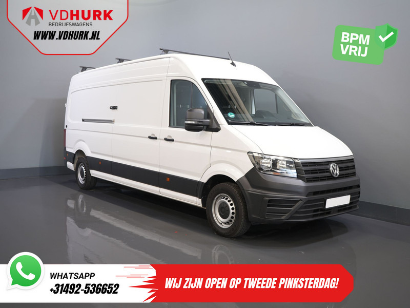 Volkswagen Crafter 35 2.0 TDI 180 pk L4H3 BPM VRIJ! RWD Tacho/ 270gr deuren/ 3.5T trekverm./ Navi/ Carplay/ Climate/ Camera/ Cruise/ Trekhaak - Суцільнометалевий фургон: фото 1 Volkswagen Crafter 35 2.0 TDI 180 pk L4H3 BPM VRIJ! RWD Tacho/ 270gr deuren/ 3.5T trekverm./ Navi/ Carplay/ Climate/ Camera/ Cruise/ Trekhaak - Суцільнометалевий фургон: фото 1