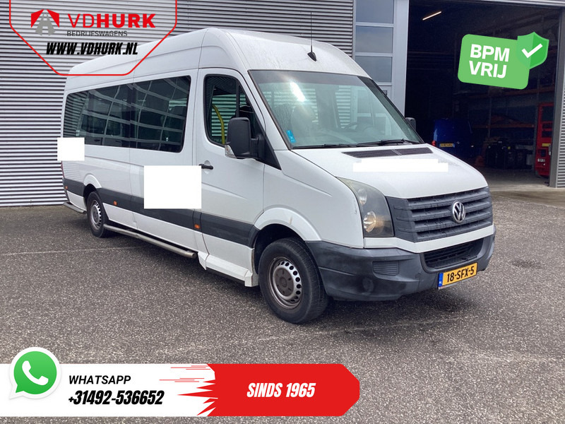 Volkswagen Crafter 35 2.0 TDI L3H2 EXPORT ONLY! €9.559 incl BTW/BPM Rolstoellift/ 9 Pers/ 9P/ Sidebars/ Rearbar/ Airco - Мікроавтобус, Пасажирський фургон: фото 1 Volkswagen Crafter 35 2.0 TDI L3H2 EXPORT ONLY! €9.559 incl BTW/BPM Rolstoellift/ 9 Pers/ 9P/ Sidebars/ Rearbar/ Airco - Мікроавтобус, Пасажирський фургон: фото 1
