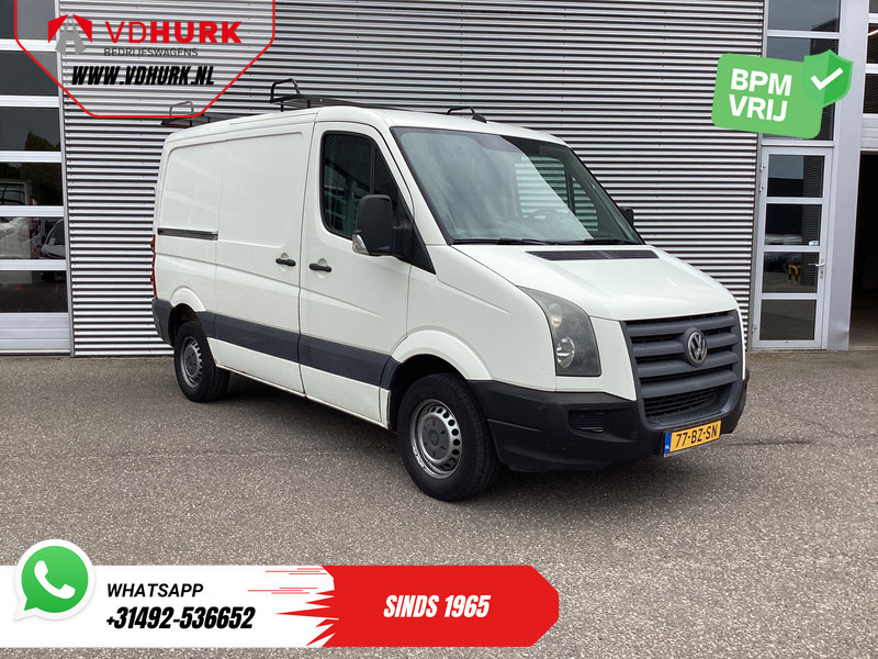 Volkswagen Crafter 35 2.5 TDI EXPORT ONLY MARGE 5 cil./ Riem V.V/ APK 5-2026/ Imperiaal/ Gev.stoel/ 2.8t Trekverm./ Trekhaak/ Airco - Суцільнометалевий фургон: фото 1 Volkswagen Crafter 35 2.5 TDI EXPORT ONLY MARGE 5 cil./ Riem V.V/ APK 5-2026/ Imperiaal/ Gev.stoel/ 2.8t Trekverm./ Trekhaak/ Airco - Суцільнометалевий фургон: фото 1