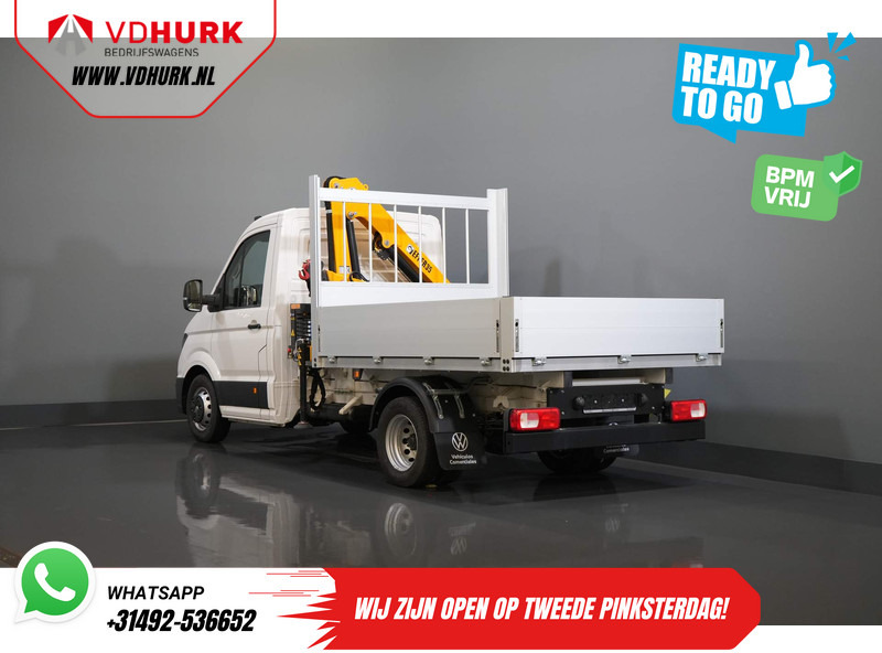 Volkswagen Crafter 50 165 pk Effer 352S Kraan/ Crane/ Kran/ Autokran/ PTO/ Open laadbak/ Dubbel Lucht - Легка бортова вантажівка: фото 3 Volkswagen Crafter 50 165 pk Effer 352S Kraan/ Crane/ Kran/ Autokran/ PTO/ Open laadbak/ Dubbel Lucht - Легка бортова вантажівка: фото 3
