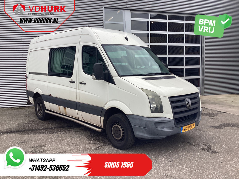 Volkswagen Crafter 50 2.5 TDI Aut. L2H2 DC Dubbel Cabine EXPORT 5 cil/ 3.5t Trekverm./ Airco/ 6 Pers./ 270Gr.Deuren/ Trekhaak - Суцільнометалевий фургон, Вантажопасажирський фургон: фото 1 Volkswagen Crafter 50 2.5 TDI Aut. L2H2 DC Dubbel Cabine EXPORT 5 cil/ 3.5t Trekverm./ Airco/ 6 Pers./ 270Gr.Deuren/ Trekhaak - Суцільнометалевий фургон, Вантажопасажирський фургон: фото 1