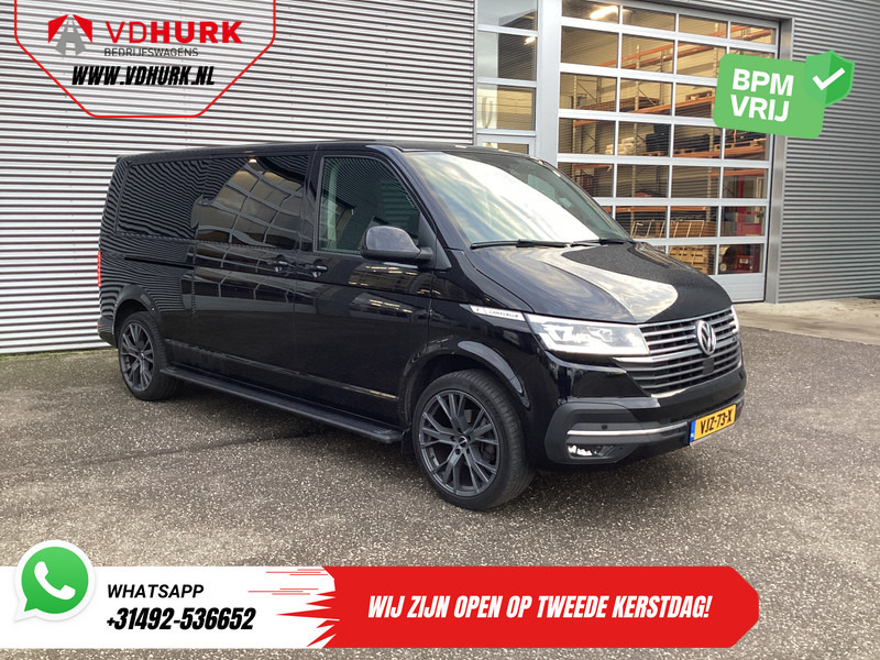 Volkswagen Transporter T6.1 2.0 TDI 150 pk DSG Aut. L2 DC Dubbel Cabine LED/ 20" LMV/ Elek. Schuifdeur/ Alpine/ Leder/ Climate/ Cruise/ Camera/ Trekhaa - Легковий фургон, Вантажопасажирський фургон: фото 1 Volkswagen Transporter T6.1 2.0 TDI 150 pk DSG Aut. L2 DC Dubbel Cabine LED/ 20" LMV/ Elek. Schuifdeur/ Alpine/ Leder/ Climate/ Cruise/ Camera/ Trekhaa - Легковий фургон, Вантажопасажирський фургон: фото 1