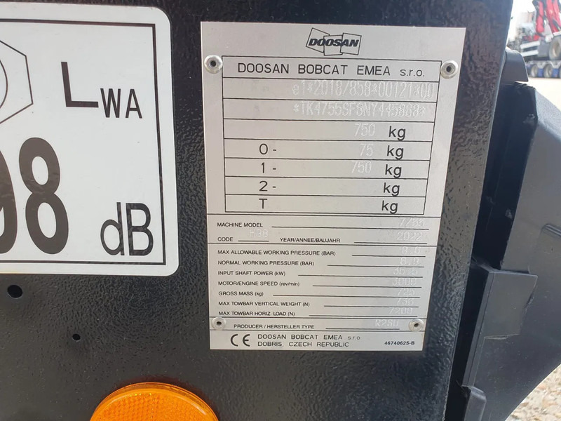 Повітряний компресор Doosan Doosan 77.55- stock id107: фото 10 Повітряний компресор Doosan Doosan 77.55- stock id107: фото 10