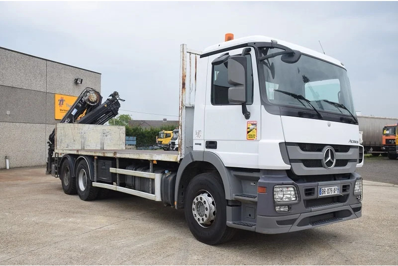 Mercedes-Benz Actros 2641 - Бортова вантажівка/ Платформа, Вантажівка з маніпулятором: фото 4 Mercedes-Benz Actros 2641 - Бортова вантажівка/ Платформа, Вантажівка з маніпулятором: фото 4