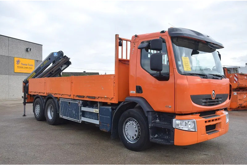Renault Premium 410 - Бортова вантажівка/ Платформа, Вантажівка з маніпулятором: фото 4 Renault Premium 410 - Бортова вантажівка/ Платформа, Вантажівка з маніпулятором: фото 4