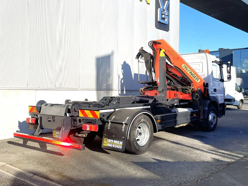 Mercedes-Benz Atego 1621 *Palfinger kraan*Containersysteem*luchtvering achteras*bluetooth - Гаковий мультиліфт вантажівка, Вантажівка з маніпулятором: фото 2 Mercedes-Benz Atego 1621 *Palfinger kraan*Containersysteem*luchtvering achteras*bluetooth - Гаковий мультиліфт вантажівка, Вантажівка з маніпулятором: фото 2