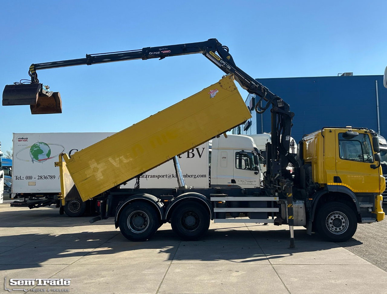 DAF CF 410 FAT 6X4 188.000 KM Palfinger 17 TON/Meter Kraan 2 Zijdige Ruizeveld K - Вантажівка з маніпулятором: фото 4 DAF CF 410 FAT 6X4 188.000 KM Palfinger 17 TON/Meter Kraan 2 Zijdige Ruizeveld K - Вантажівка з маніпулятором: фото 4