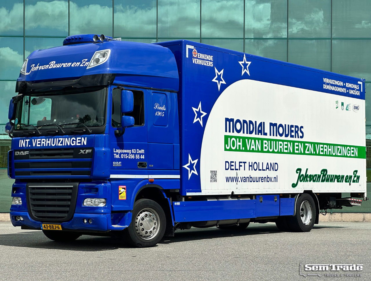 DAF XF 105.410 SSC Euro 5 Only 408.000 KM Full AIR Tail Lift Side Doors TOP Condition Holland Truck - Вантажівка з закритим кузовом: фото 1 DAF XF 105.410 SSC Euro 5 Only 408.000 KM Full AIR Tail Lift Side Doors TOP Condition Holland Truck - Вантажівка з закритим кузовом: фото 1
