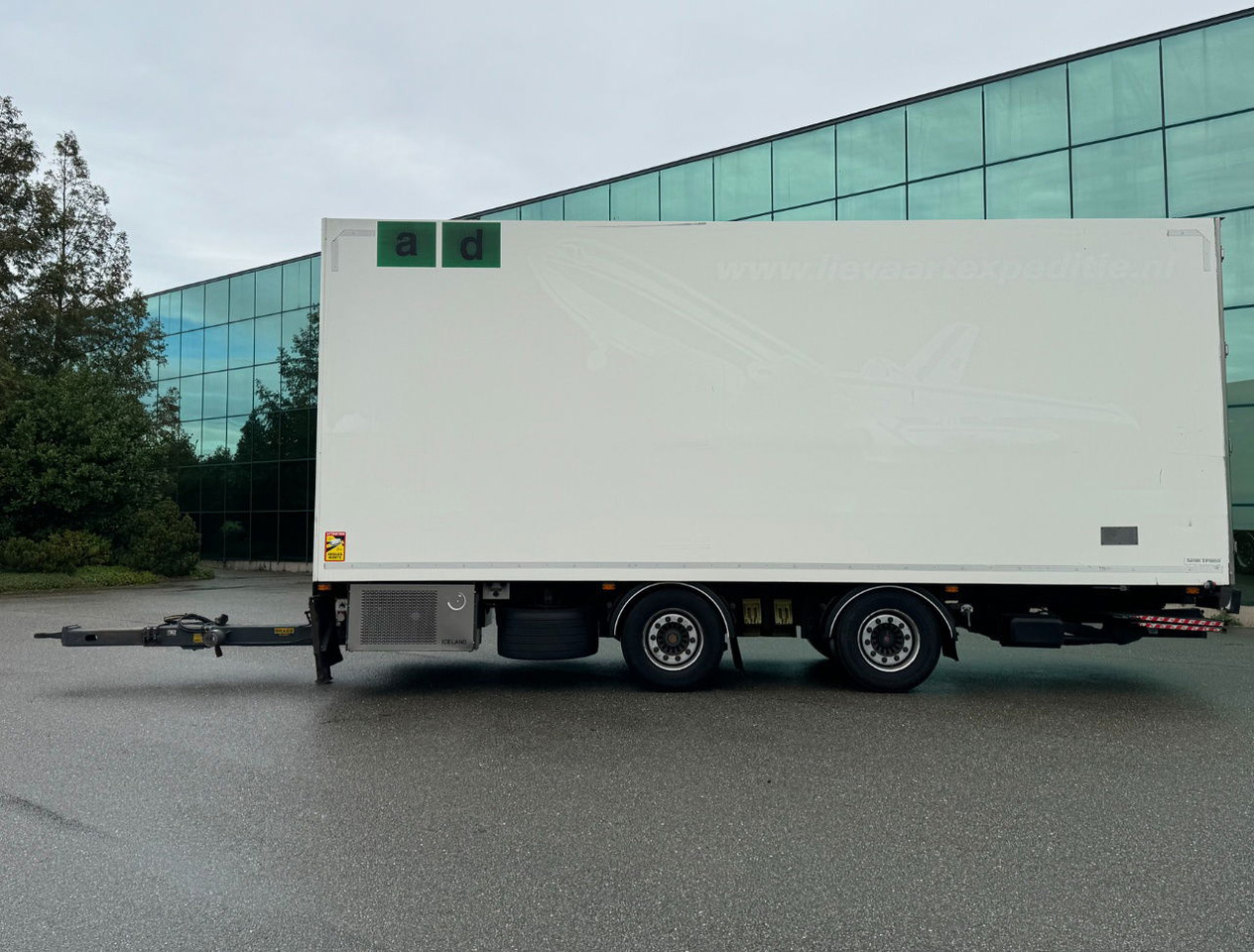 DRACO MZS 218 Wipkar 750 x 250 x 290 CM Inside Tail Lift 2021 TRS Iceland TOP Condition NL Trailertrailer - Закритий кузов причіп: фото 2 DRACO MZS 218 Wipkar 750 x 250 x 290 CM Inside Tail Lift 2021 TRS Iceland TOP Condition NL Trailertrailer - Закритий кузов причіп: фото 2