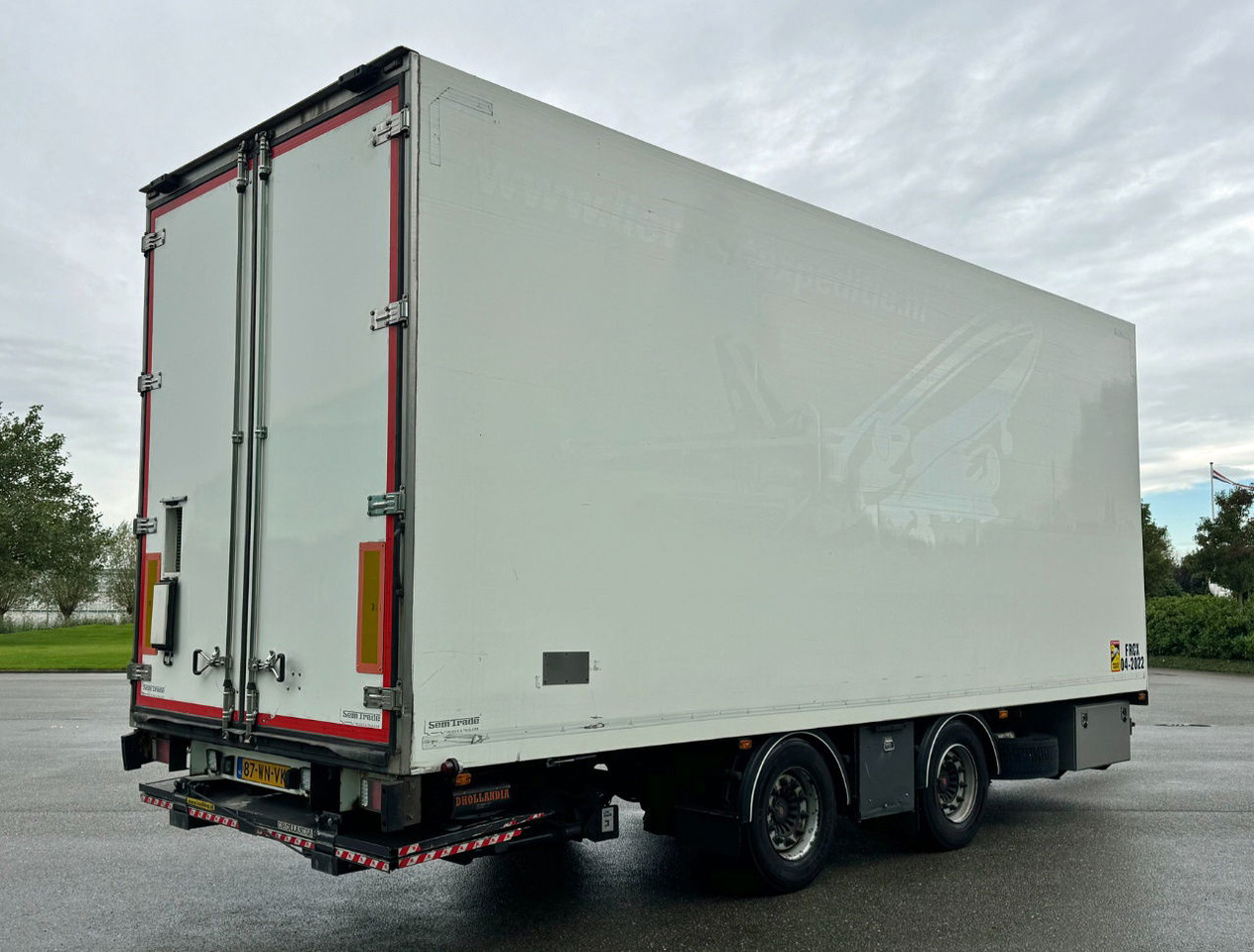 DRACO MZS 218 Wipkar 750 x 250 x 290 CM Inside Tail Lift 2021 TRS Iceland TOP Condition NL Trailertrailer - Закритий кузов причіп: фото 5 DRACO MZS 218 Wipkar 750 x 250 x 290 CM Inside Tail Lift 2021 TRS Iceland TOP Condition NL Trailertrailer - Закритий кузов причіп: фото 5