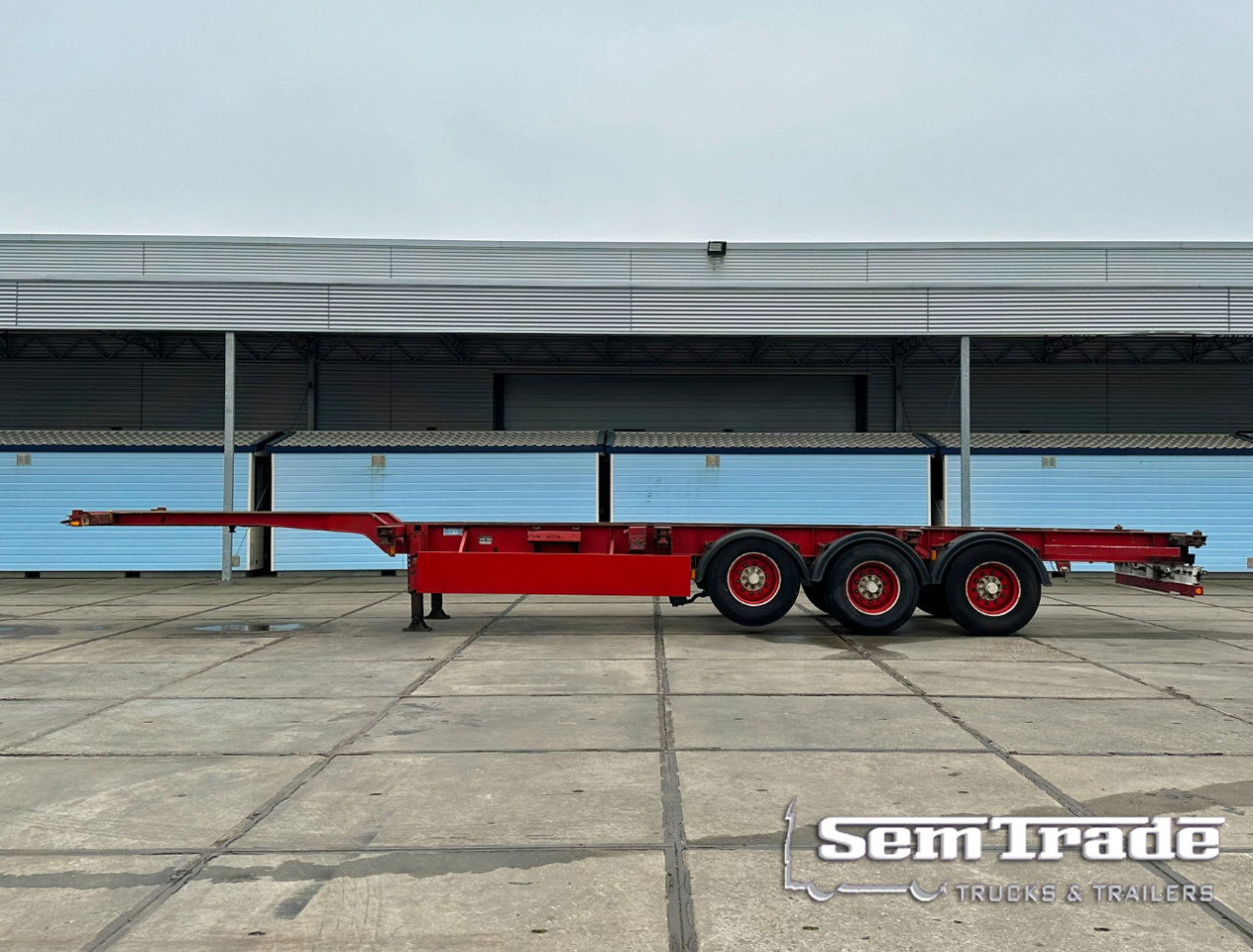 Diversen 3 Axle Chassis BPW AxleS LIFTAxle TOP Condition NL Trailer - Контейнеровоз/ Змінний кузов напівпричіп: фото 1 Diversen 3 Axle Chassis BPW AxleS LIFTAxle TOP Condition NL Trailer - Контейнеровоз/ Змінний кузов напівпричіп: фото 1