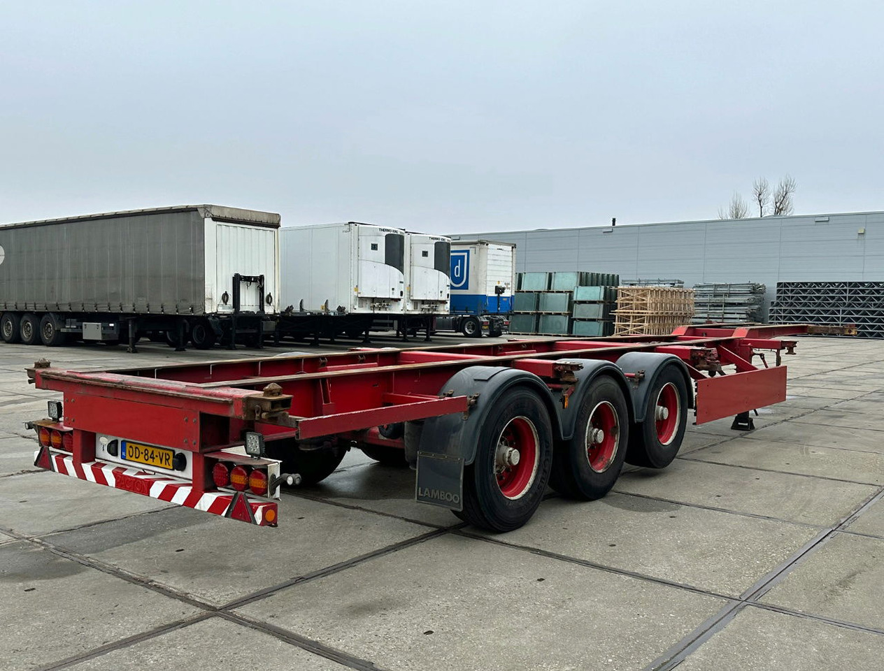 Diversen 3 Axle Chassis BPW AxleS LIFTAxle TOP Condition NL Trailer - Контейнеровоз/ Змінний кузов напівпричіп: фото 4 Diversen 3 Axle Chassis BPW AxleS LIFTAxle TOP Condition NL Trailer - Контейнеровоз/ Змінний кузов напівпричіп: фото 4