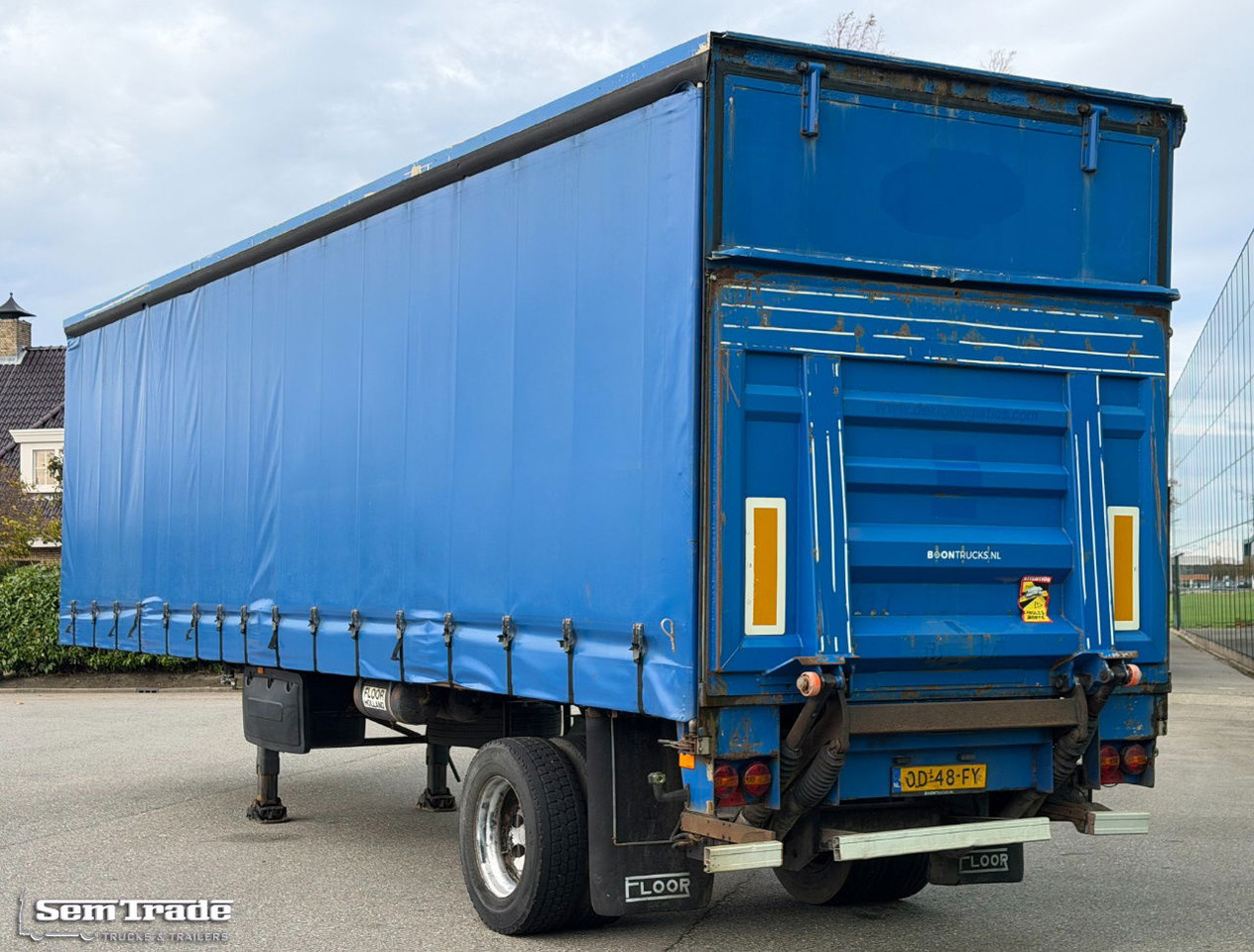 Floor FL0-12-102 City Trailer Tail Lift Good Condition Holland-Trailer - Тентований напівпричіп: фото 3 Floor FL0-12-102 City Trailer Tail Lift Good Condition Holland-Trailer - Тентований напівпричіп: фото 3