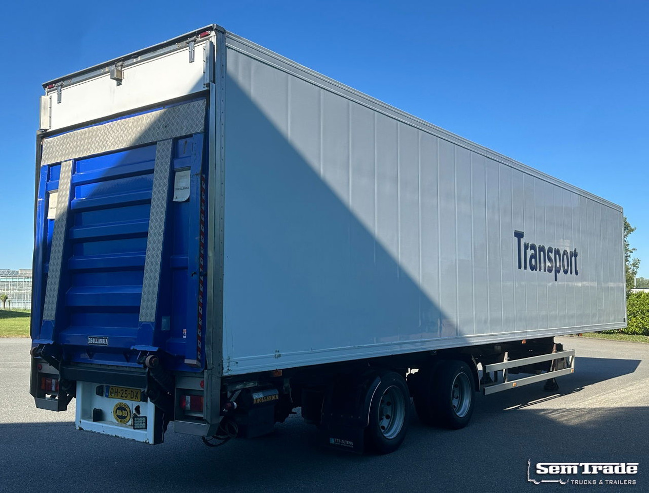 Jumbo 2 Alxe SOR Isolated BOX Tail Lift Steering Axle Holland-Trailer - Закритий кузов напівпричіп: фото 5 Jumbo 2 Alxe SOR Isolated BOX Tail Lift Steering Axle Holland-Trailer - Закритий кузов напівпричіп: фото 5