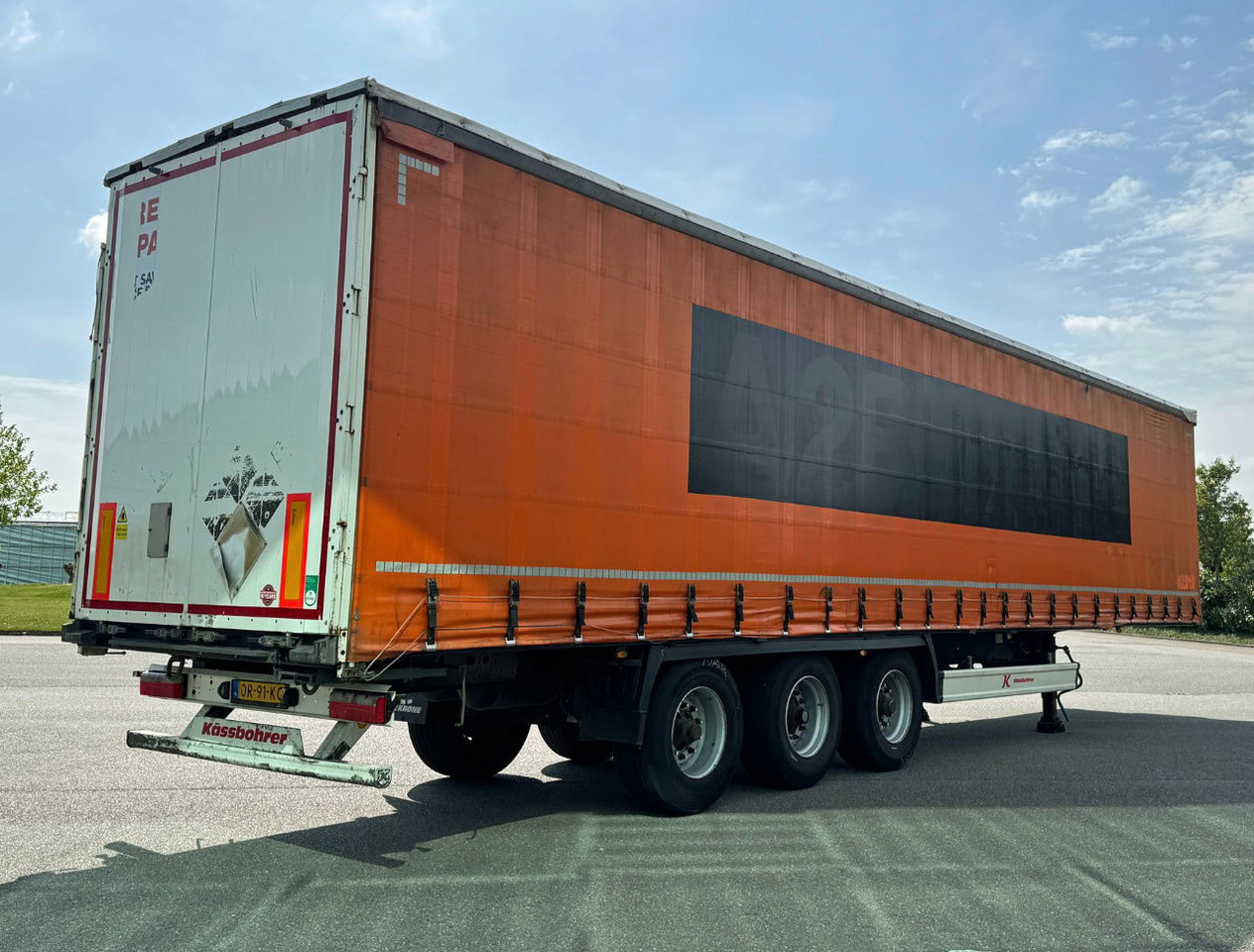 KAESSBOHRER Maxima Drum Brakes Sliding Roof NO Rust Galvanised Chassis TOP Condi - Тентований напівпричіп: фото 5 KAESSBOHRER Maxima Drum Brakes Sliding Roof NO Rust Galvanised Chassis TOP Condi - Тентований напівпричіп: фото 5