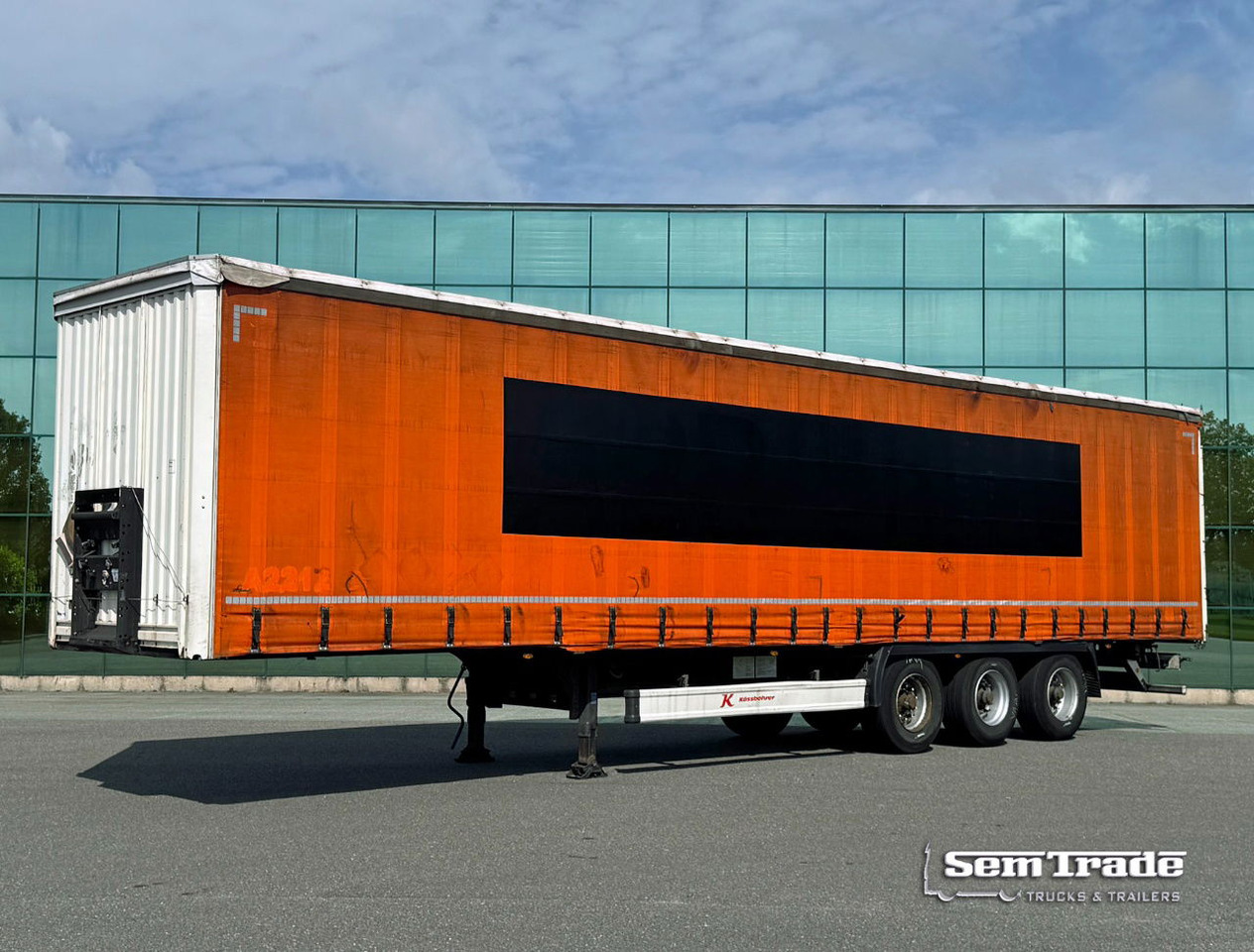 KAESSBOHRER Maxima Drum Brakes Sliding Roof NO Rust Galvanised Chassis TOP Condi - Тентований напівпричіп: фото 1 KAESSBOHRER Maxima Drum Brakes Sliding Roof NO Rust Galvanised Chassis TOP Condi - Тентований напівпричіп: фото 1
