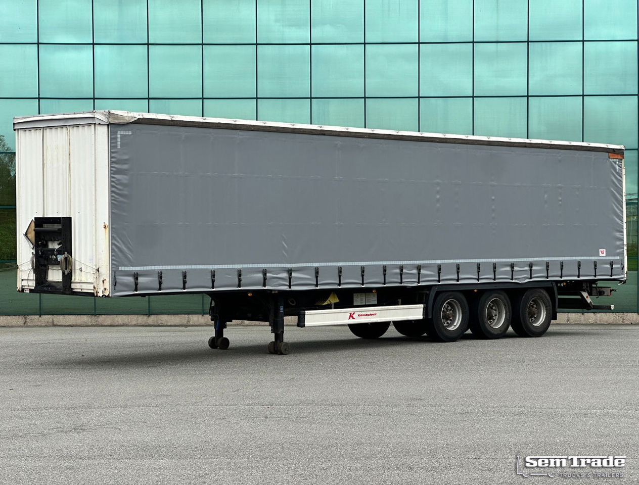 Kässbohrer XS Valx Axles Drum Brakes NEW Curtains NL-Trailer - Тентований напівпричіп: фото 1 Kässbohrer XS Valx Axles Drum Brakes NEW Curtains NL-Trailer - Тентований напівпричіп: фото 1