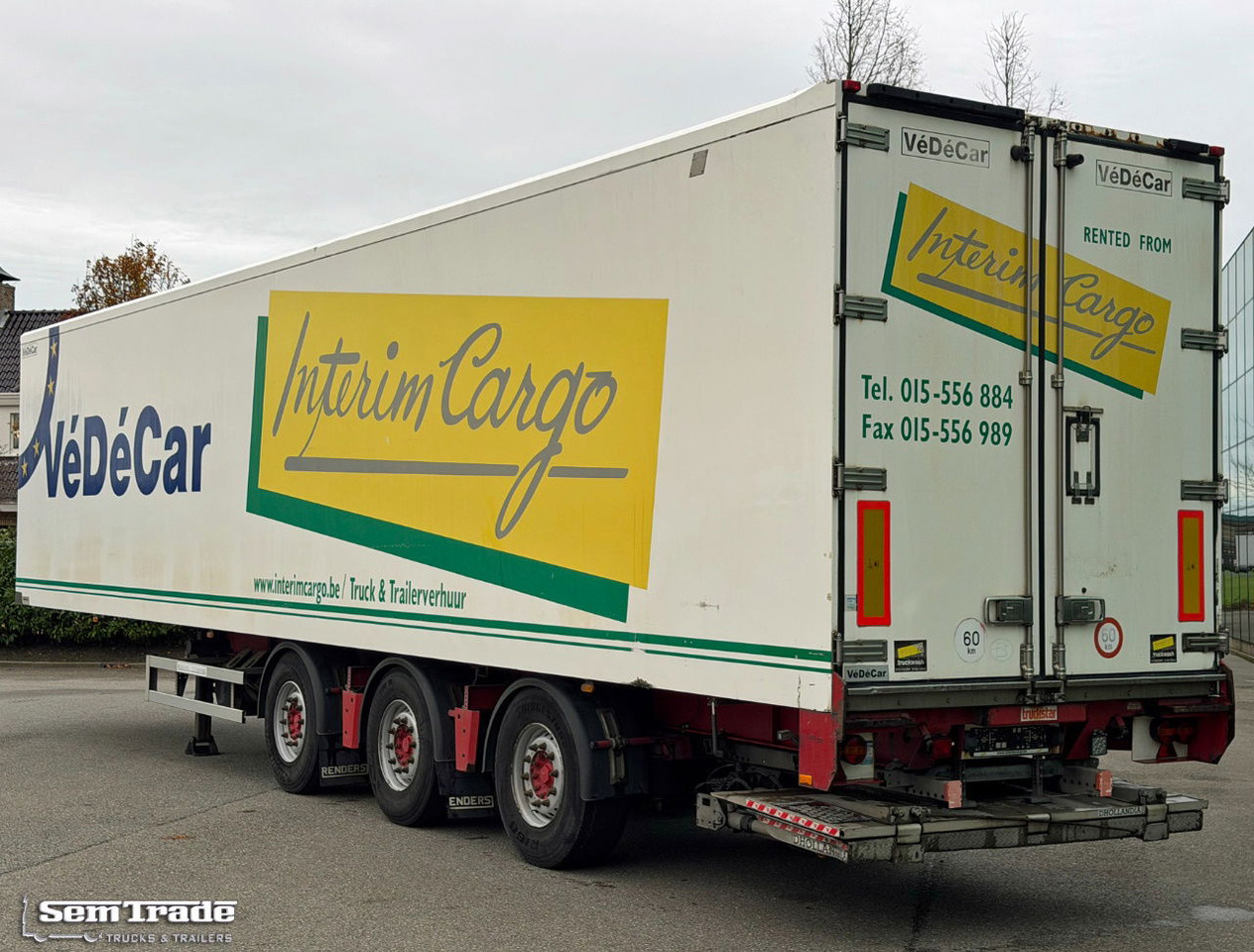 Renders VÉDÉCAR Carrier Maxima 1300 2X Steering Axle Tail Lift Belgium-Trailer - Рефрижератор напівпричіп: фото 3 Renders VÉDÉCAR Carrier Maxima 1300 2X Steering Axle Tail Lift Belgium-Trailer - Рефрижератор напівпричіп: фото 3