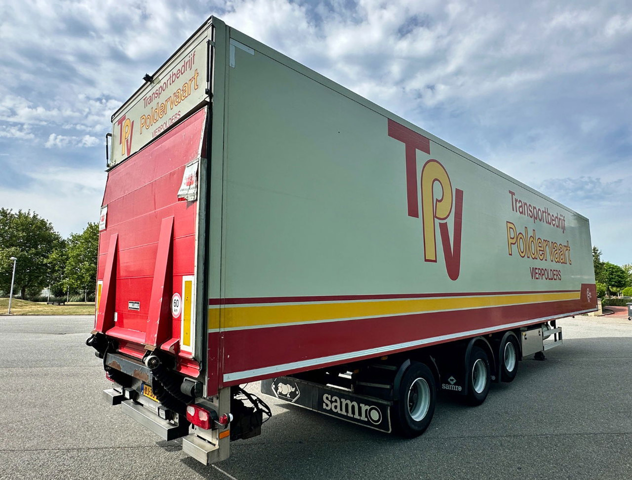 Samro 3-AS Stuuras 3 Tons Achtersluitklep - Рефрижератор напівпричіп: фото 5 Samro 3-AS Stuuras 3 Tons Achtersluitklep - Рефрижератор напівпричіп: фото 5