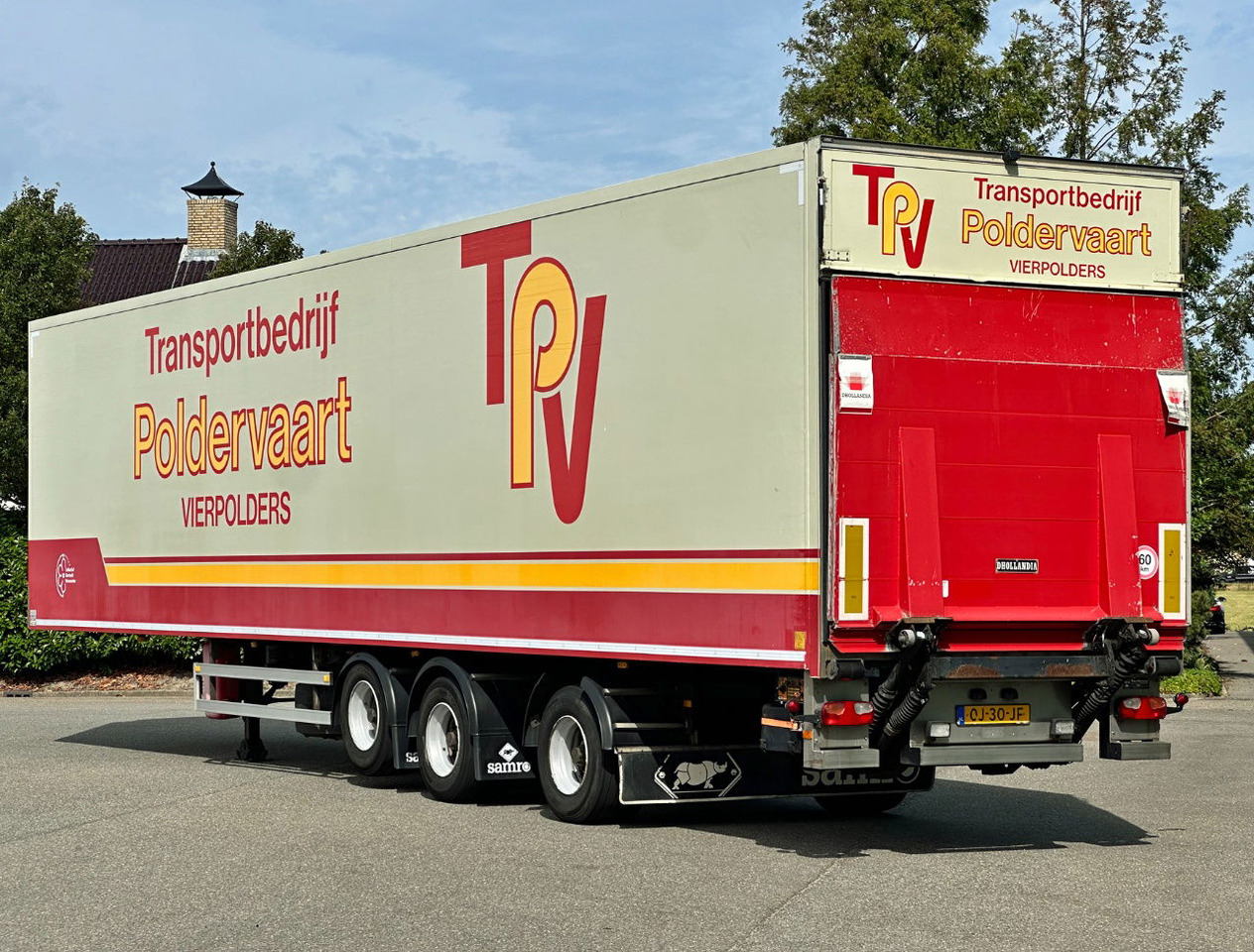 Samro 3-AS Stuuras 3 Tons Achtersluitklep - Рефрижератор напівпричіп: фото 3 Samro 3-AS Stuuras 3 Tons Achtersluitklep - Рефрижератор напівпричіп: фото 3