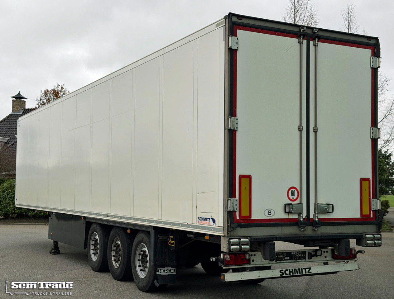 Schmitz Cargobull SCBS3B Carrier Vector 1550 With 5210 Engine Hours Disc Brakes Belgium-Trailer - Рефрижератор напівпричіп: фото 3 Schmitz Cargobull SCBS3B Carrier Vector 1550 With 5210 Engine Hours Disc Brakes Belgium-Trailer - Рефрижератор напівпричіп: фото 3