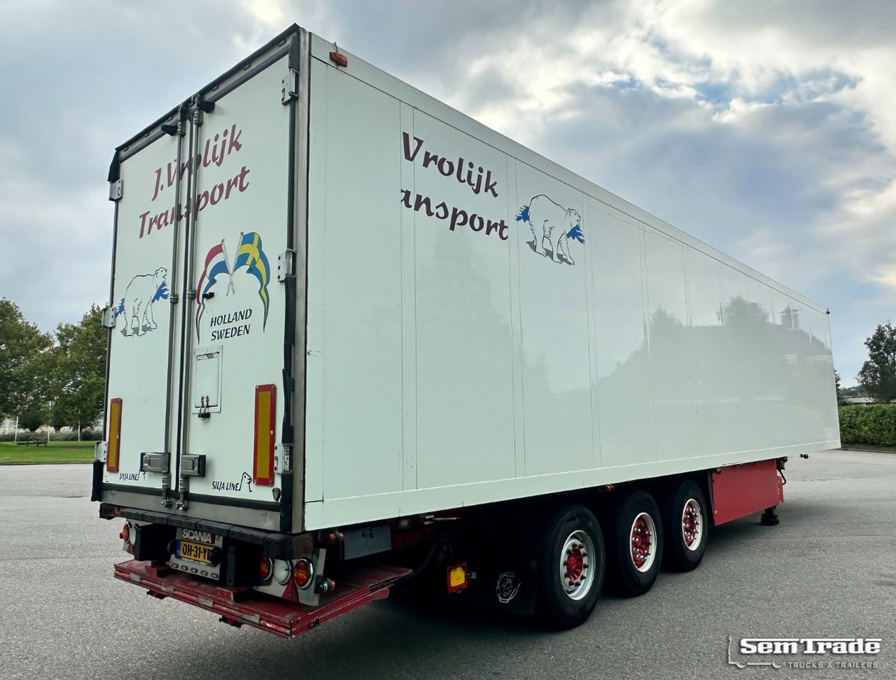 Schmitz Cargobull SKO 24 Carrier Maxima 1300 Flower Wide 2X Lift Axle - Рефрижератор напівпричіп: фото 5 Schmitz Cargobull SKO 24 Carrier Maxima 1300 Flower Wide 2X Lift Axle - Рефрижератор напівпричіп: фото 5