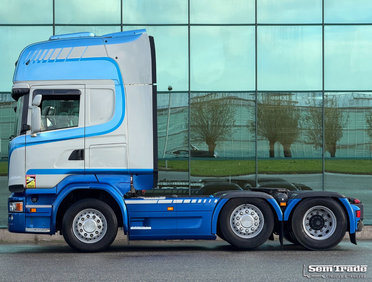 Scania R450 Topline 6X2 Twinsteer Retarder 2X Tanks Park-Cooling NL Truck - Тягач: фото 2 Scania R450 Topline 6X2 Twinsteer Retarder 2X Tanks Park-Cooling NL Truck - Тягач: фото 2