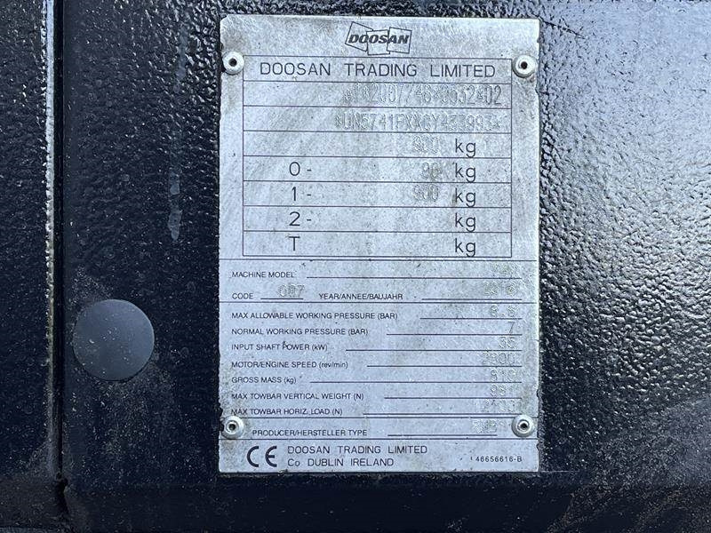 Doosan 7 / 41 - N - Повітряний компресор: фото 4 Doosan 7 / 41 - N - Повітряний компресор: фото 4