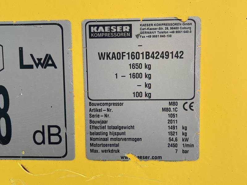 Kaeser M 80 - N - Повітряний компресор: фото 5 Kaeser M 80 - N - Повітряний компресор: фото 5