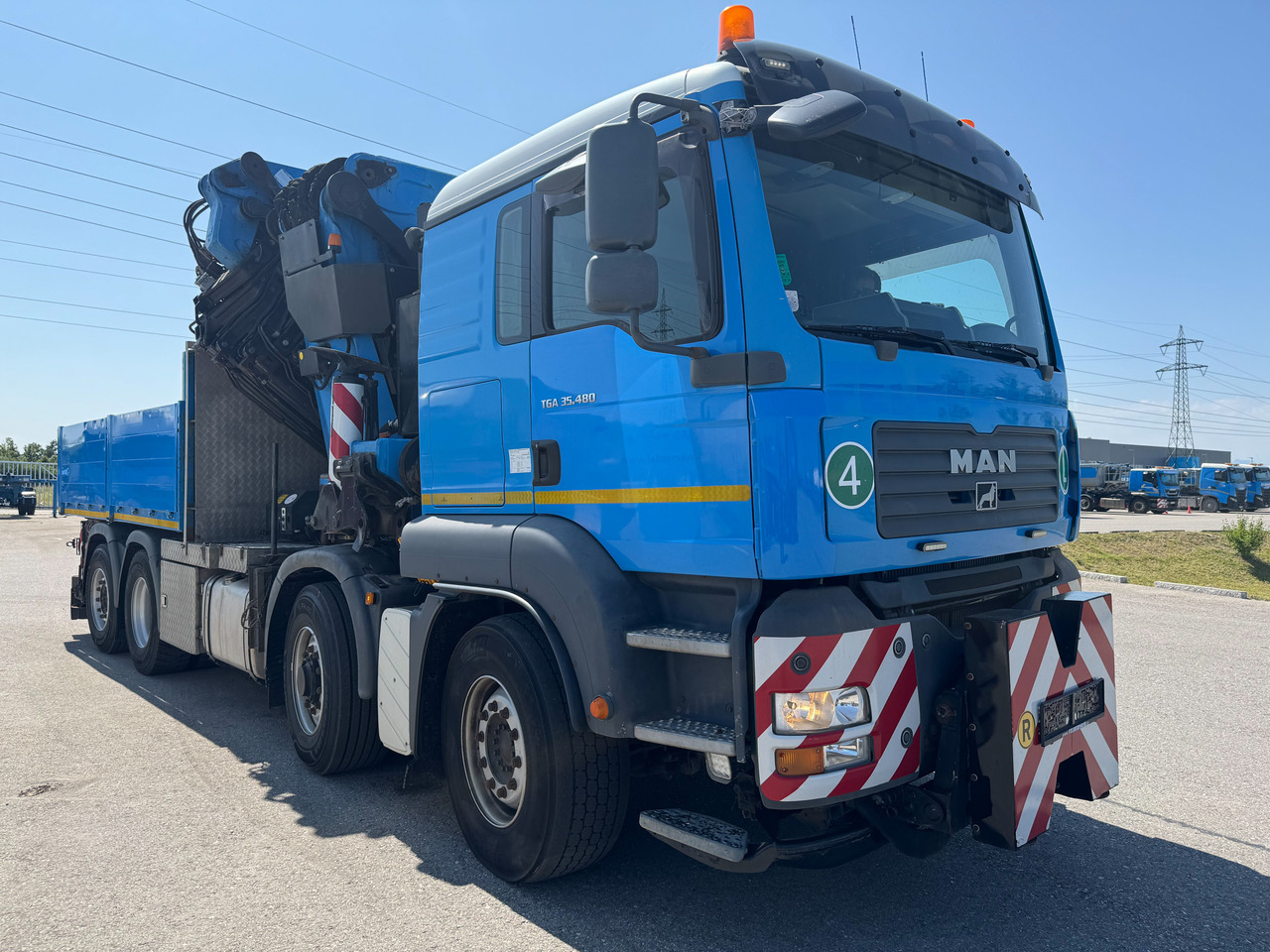 Кран-маніпулятор PALFINGER PK 150.002 mit MAN TGA 35.480 8x4: фото 1