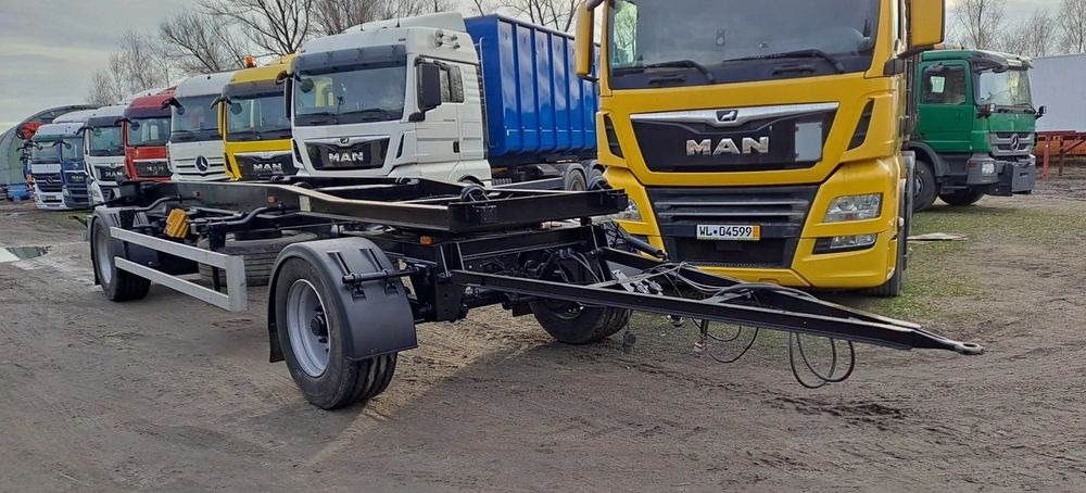 Huffermann Przyczepa na wózku HAR 1870 do hakowca - Причіп мультиліфт/ Бункеровоз: фото 2 Huffermann Przyczepa na wózku HAR 1870 do hakowca - Причіп мультиліфт/ Бункеровоз: фото 2