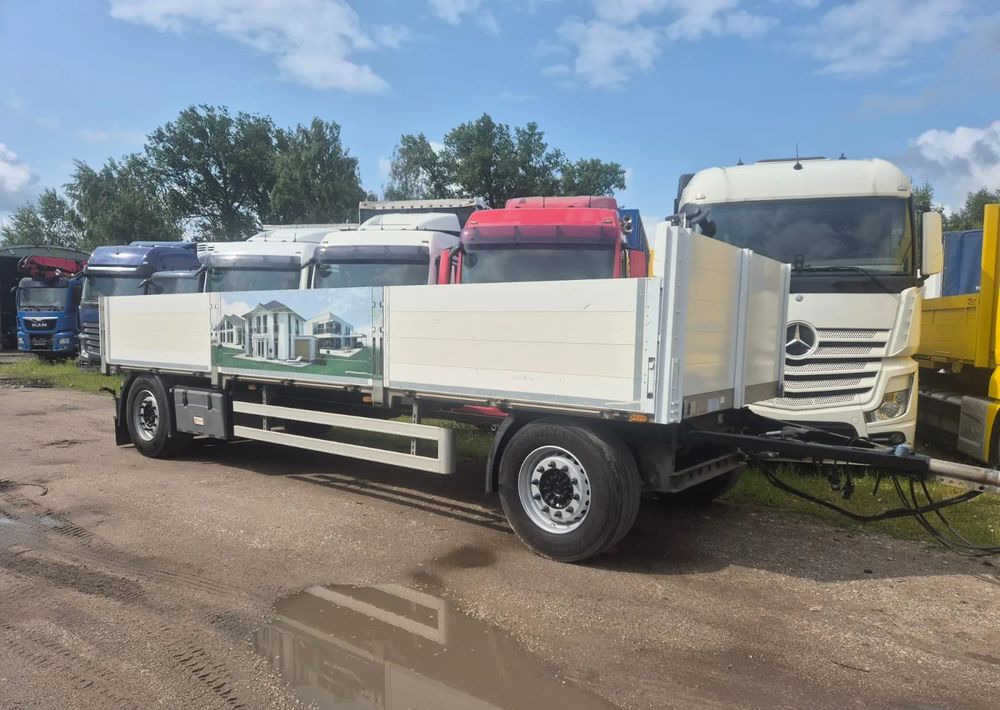 Krone Budowlanka do widlaka przyczep - Бортовий причіп/ Платформа: фото 4 Krone Budowlanka do widlaka przyczep - Бортовий причіп/ Платформа: фото 4