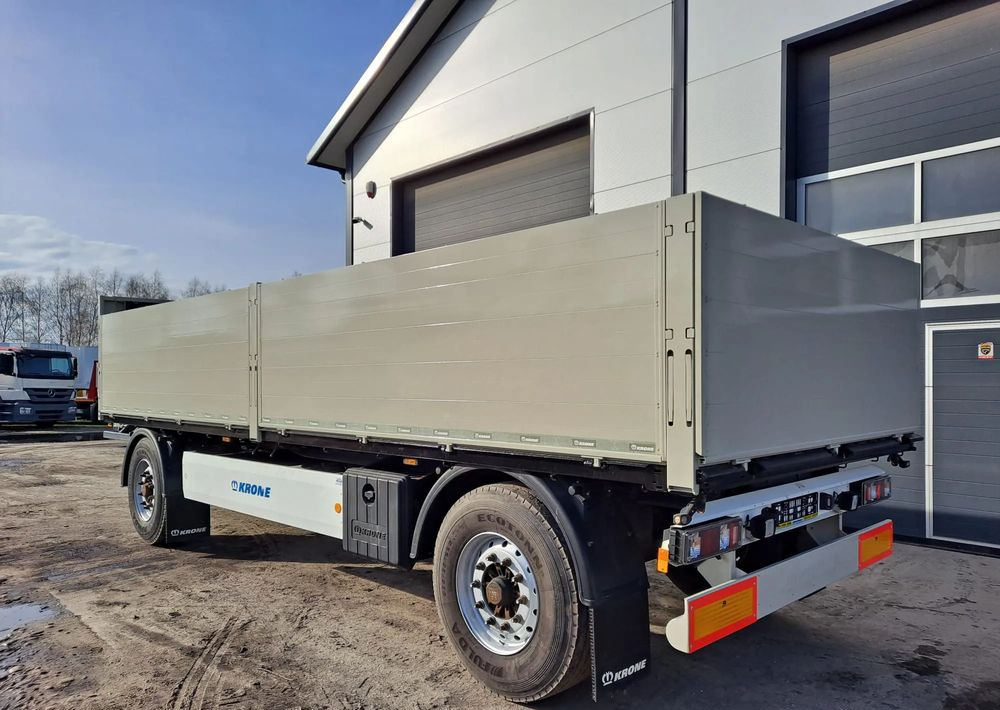 Krone Przyczepa KRONE Budowlanka - Бортовий причіп/ Платформа: фото 1 Krone Przyczepa KRONE Budowlanka - Бортовий причіп/ Платформа: фото 1