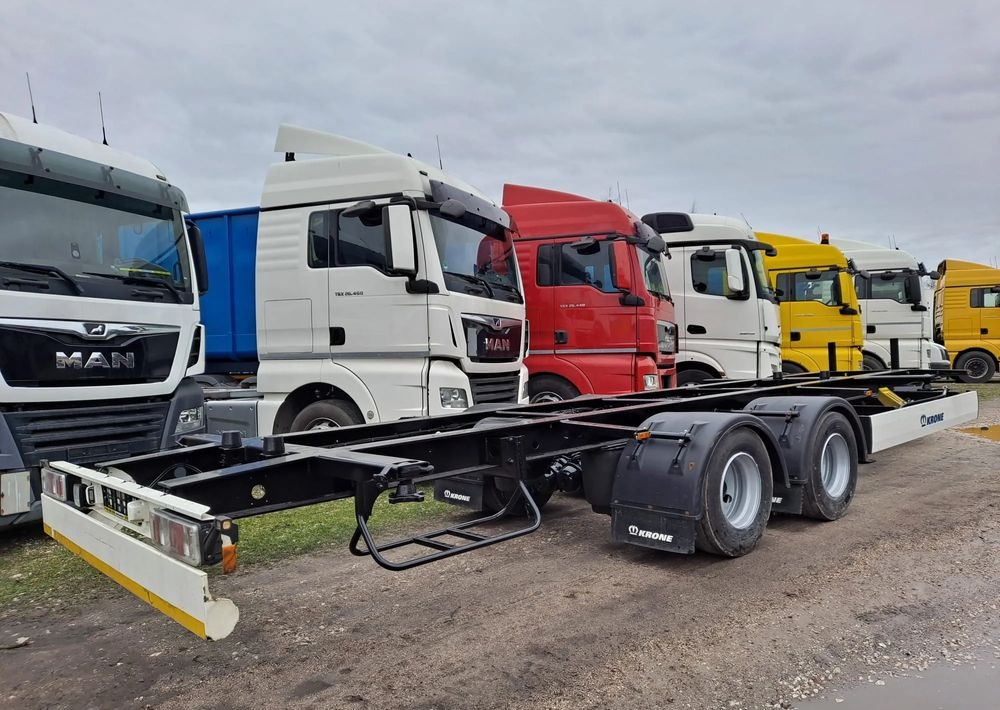 Krone Przyczepa Tandem Krone - Контейнеровоз/ Змінний кузов причіп: фото 4 Krone Przyczepa Tandem Krone - Контейнеровоз/ Змінний кузов причіп: фото 4