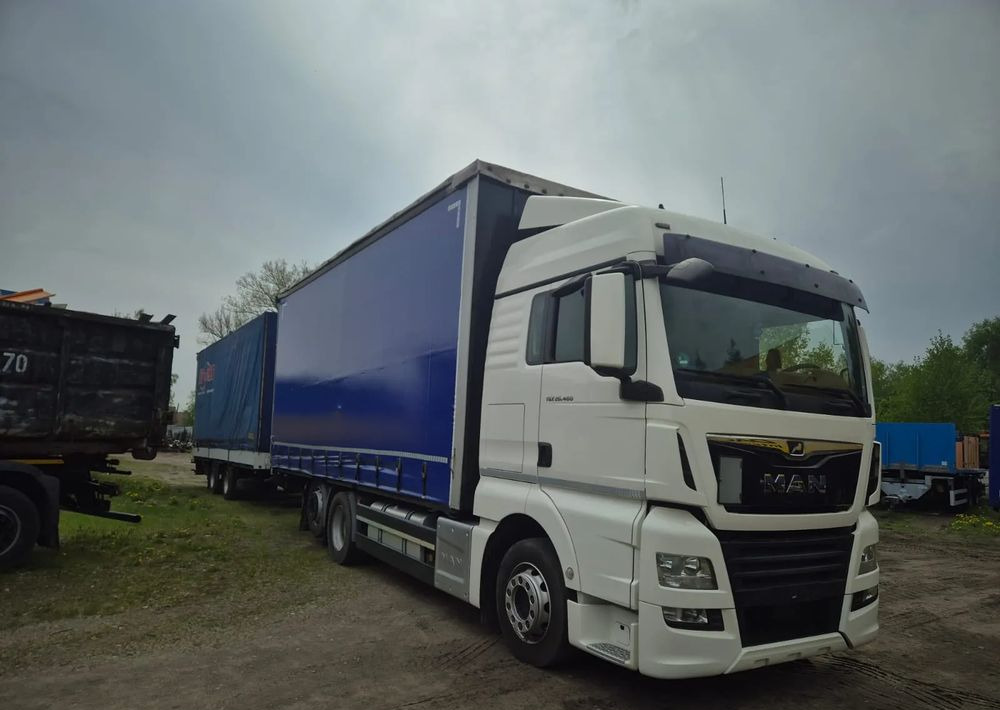 MAN TGX 26.460 Firana ZESTAW - Тентована вантажівка: фото 1 MAN TGX 26.460 Firana ZESTAW - Тентована вантажівка: фото 1