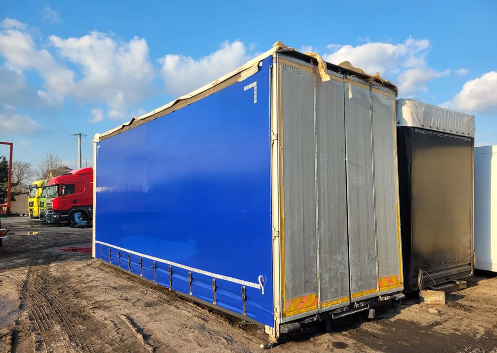 Samro Zabudowa Firana Jumbo 7,5 Krone/Wecon 18 palet - Тентований кузов: фото 2 Samro Zabudowa Firana Jumbo 7,5 Krone/Wecon 18 palet - Тентований кузов: фото 2