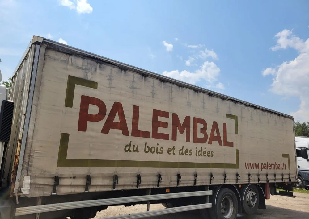 Wecon Zabudowa Firanka Krone 24 palety - Тентований кузов: фото 1 Wecon Zabudowa Firanka Krone 24 palety - Тентований кузов: фото 1