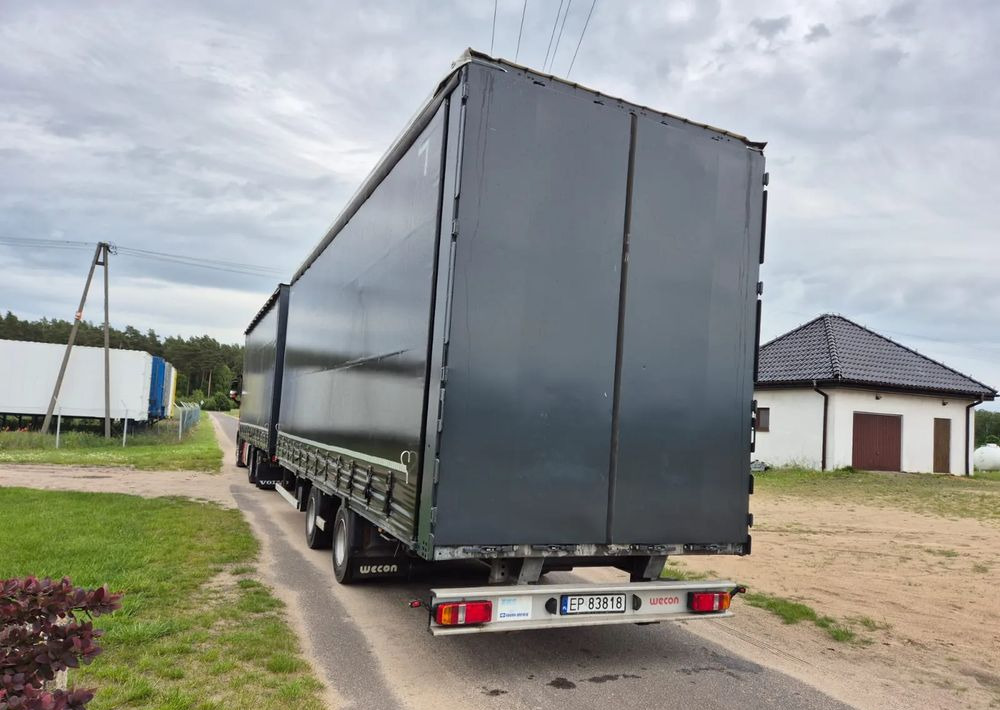 Wecon zestaw Jumbo przyczepa - Тентований причіп: фото 1 Wecon zestaw Jumbo przyczepa - Тентований причіп: фото 1