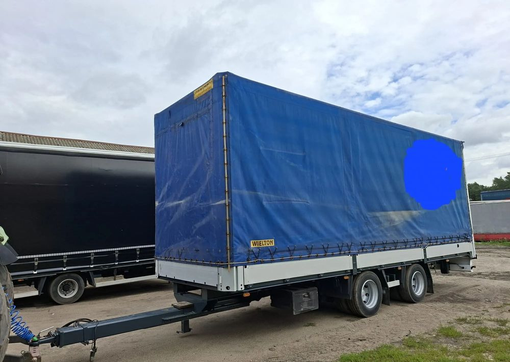 Wielton Tandem 20 palet przyczepa - Тентований причіп: фото 3 Wielton Tandem 20 palet przyczepa - Тентований причіп: фото 3