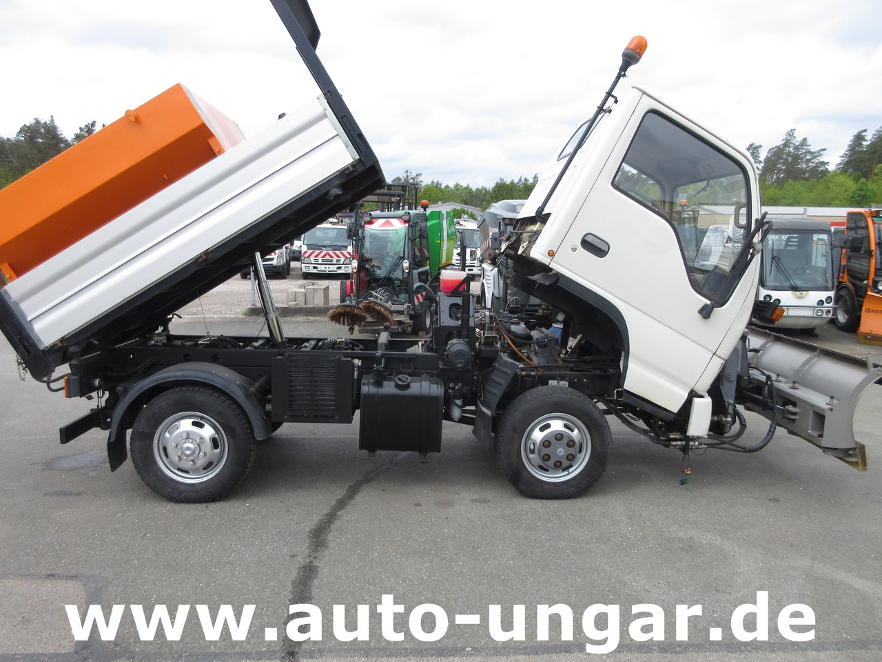 Снігоприбиральна машина Durso Multimobil M3.50 Multicar Winterdienst 4x4 Kipper Pflug & Streuer: фото 15