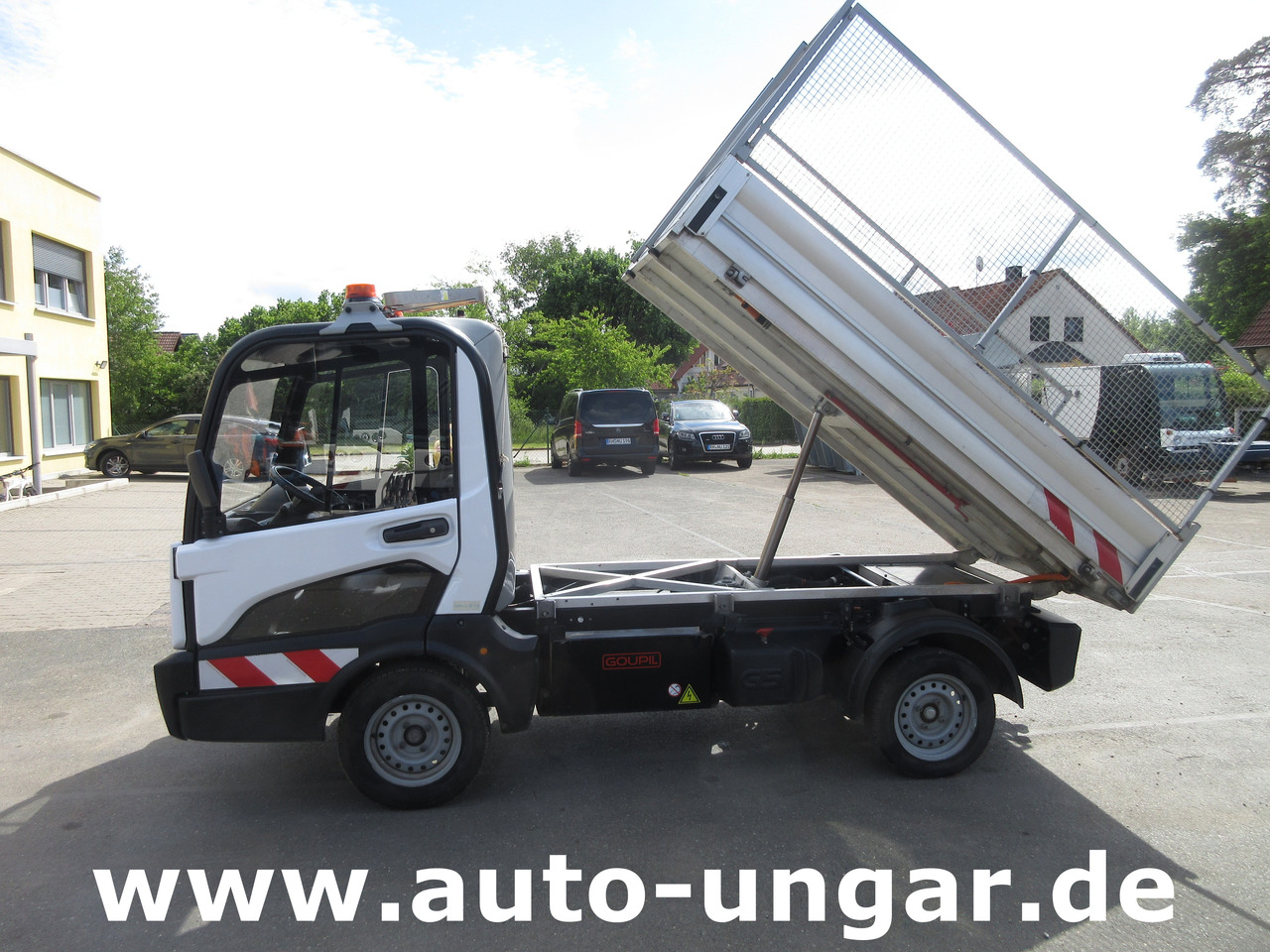 GOUPIL G5 Kipper lange Pritsche AHK Bordwanderhöhung Elektrofahrzeug - Компактний вантажний електромобіль: фото 4 GOUPIL G5 Kipper lange Pritsche AHK Bordwanderhöhung Elektrofahrzeug - Компактний вантажний електромобіль: фото 4