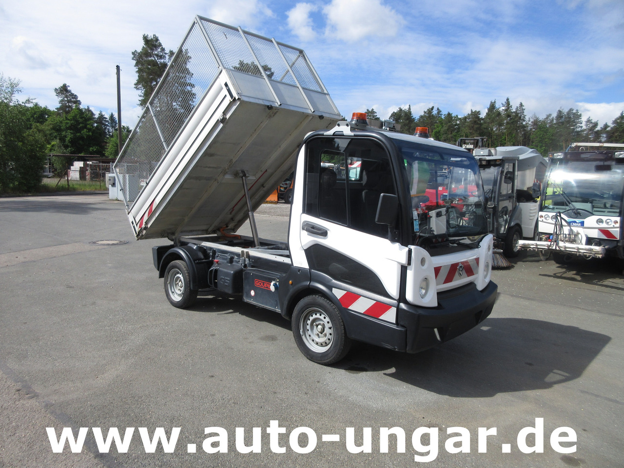 GOUPIL G5 Kipper lange Pritsche AHK Bordwanderhöhung Elektrofahrzeug - Компактний вантажний електромобіль: фото 1 GOUPIL G5 Kipper lange Pritsche AHK Bordwanderhöhung Elektrofahrzeug - Компактний вантажний електромобіль: фото 1