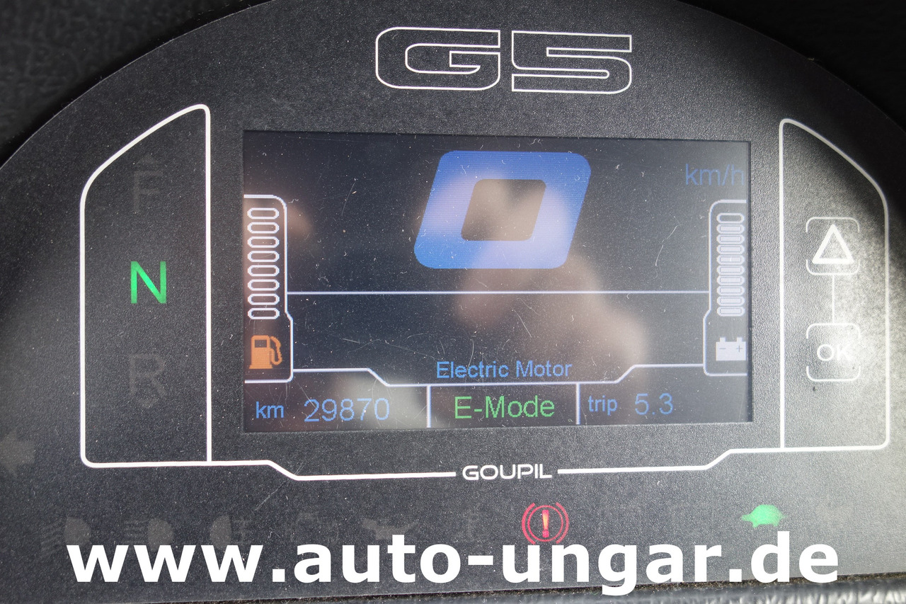 Компактний вантажний електромобіль Goupil G5 E Lithium Bj2016 Müllkipper Kipper mit Hochdruckreiniger voll elektrisch: фото 18