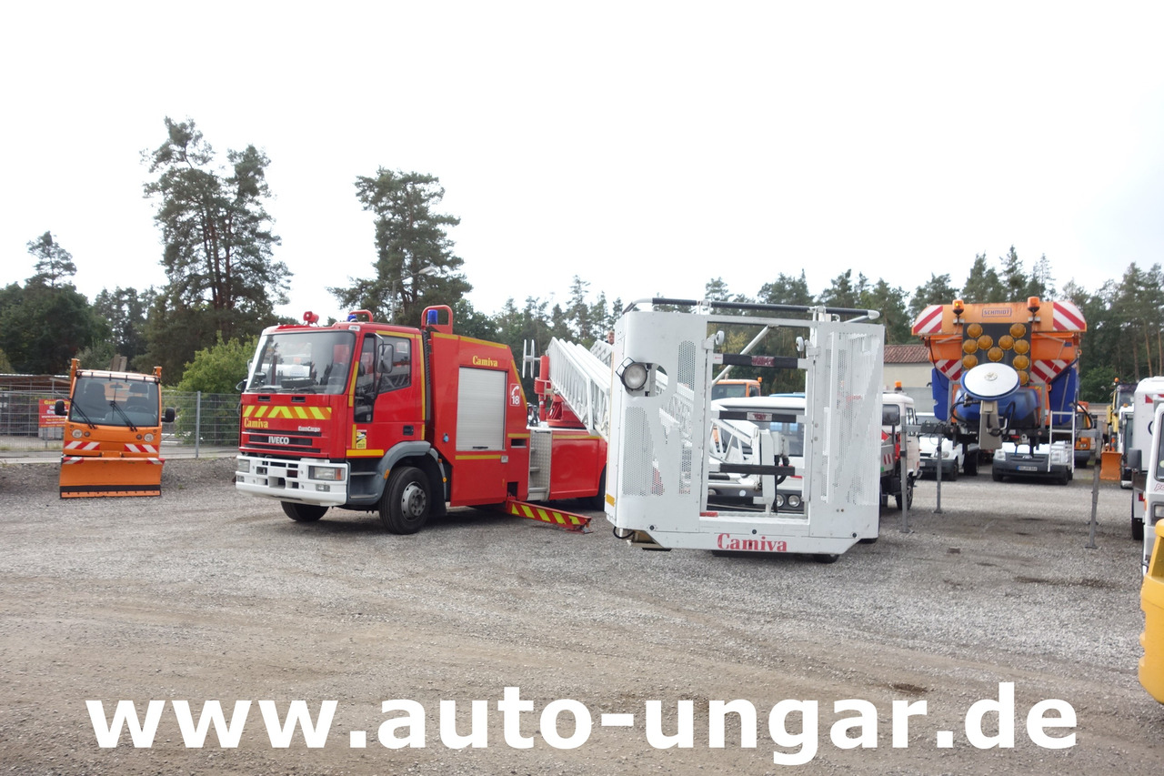 IVECO Eurocargo 130E24 Camiva / Metz EPAS 30 DLK Drehleiter Feuerwehr - Пожежна машина: фото 1 IVECO Eurocargo 130E24 Camiva / Metz EPAS 30 DLK Drehleiter Feuerwehr - Пожежна машина: фото 1