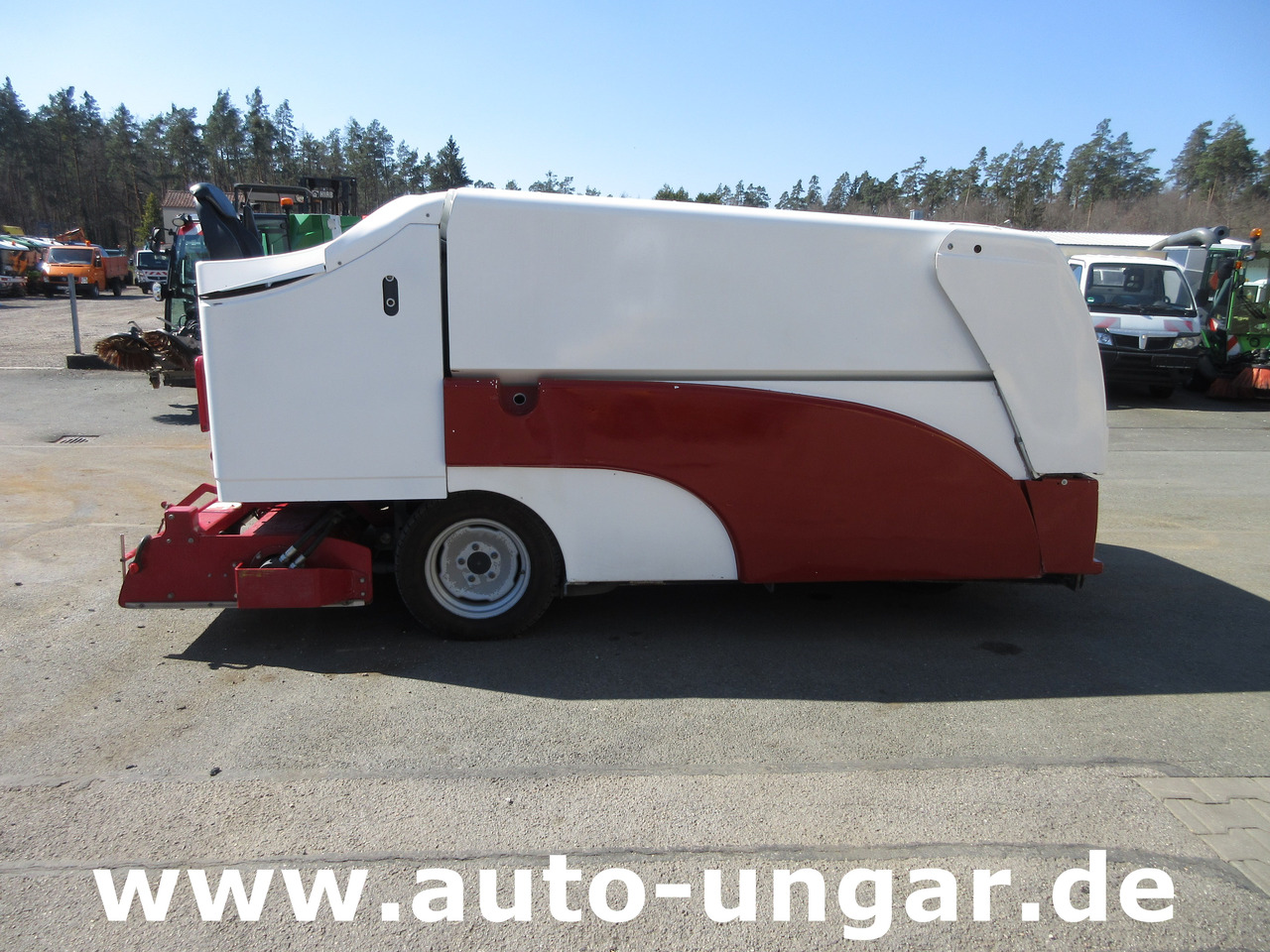Компактний вантажний електромобіль OKAY 3500 Elektra 80V IceResurfacer Elektro Eisbearbeitungsmaschine Zamboni: фото 7