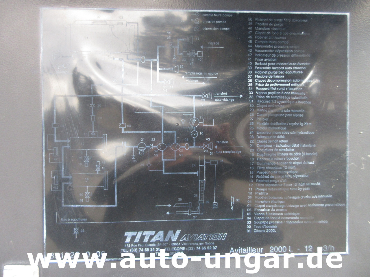 Вантажівка цистерна Для транспортування палива Renault B110 Titan Aviation AVGas Refueller Jet Tanker 2000l Aviteilleur GSE: фото 8