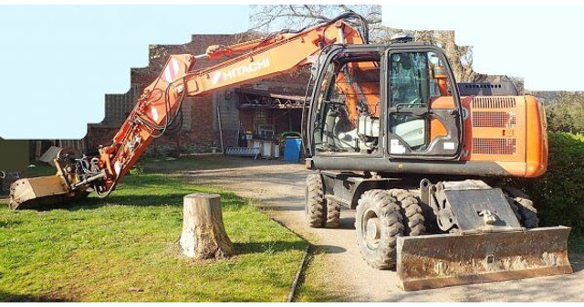 Колісний екскаватор Hitachi Zaxis 140W-5B: фото 20